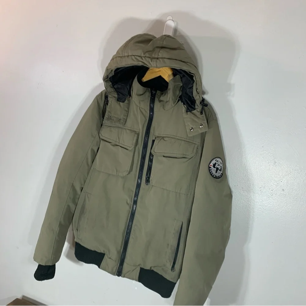 Arctic expedition down filled Winter coat - Picture 2 of 11